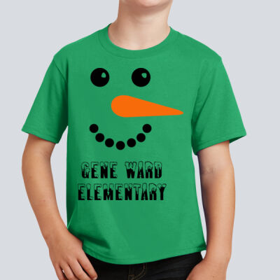 Youth T-Shirt - Winter - Snowman  Thumbnail