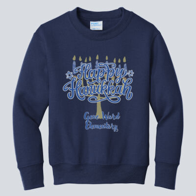 Youth Crewneck - Winter - Hanukkah  Thumbnail