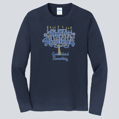Adult Long Sleeve Shirt - Winter - Hanukkah  Thumbnail