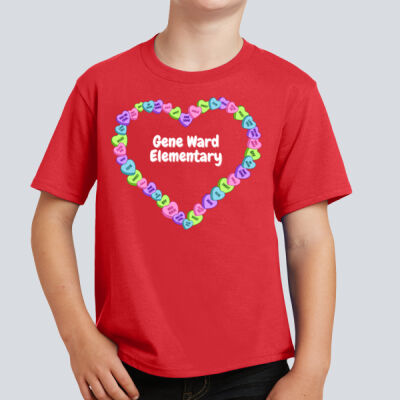Youth T-Shirt - Spring - Valentine's Heart Thumbnail