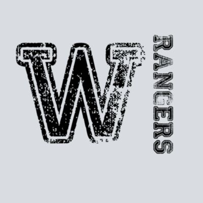 W and Rangers - Black  Thumbnail